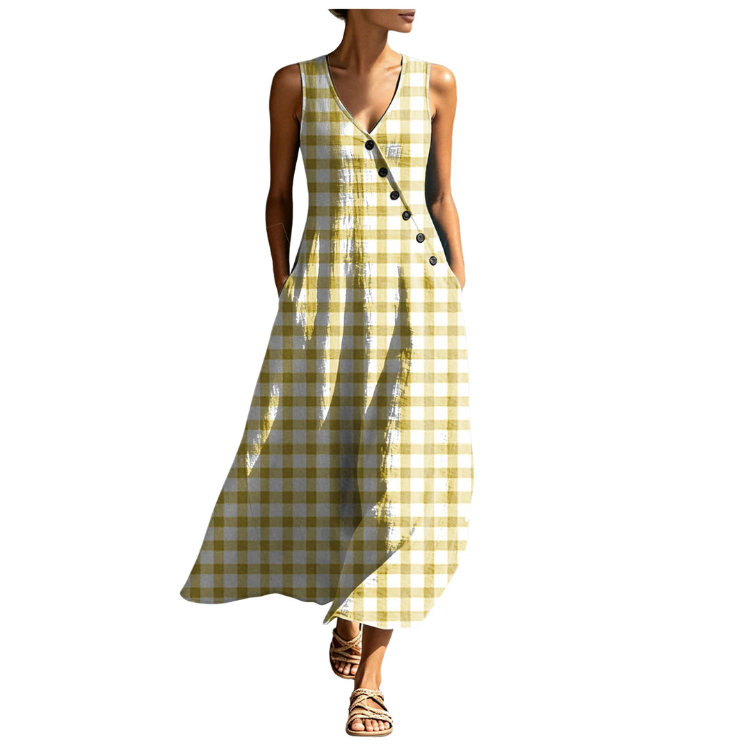 Maisie Sleeveless Beach Maxi Dress