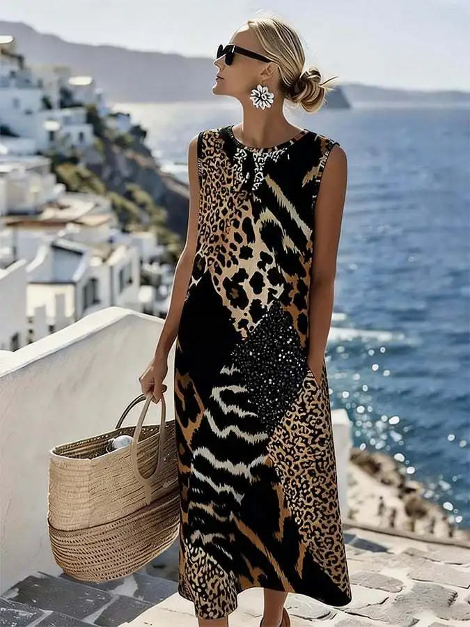 Alessia Relaxed A Line Maxi Dress
