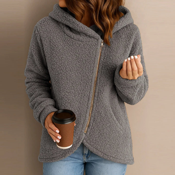 Esme Asymmetric Zip Hoodie