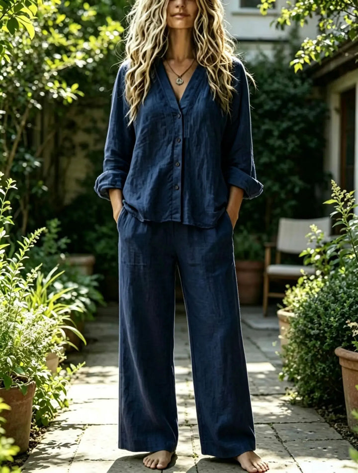 Rosalie Relaxed Summer Two-Piece Set