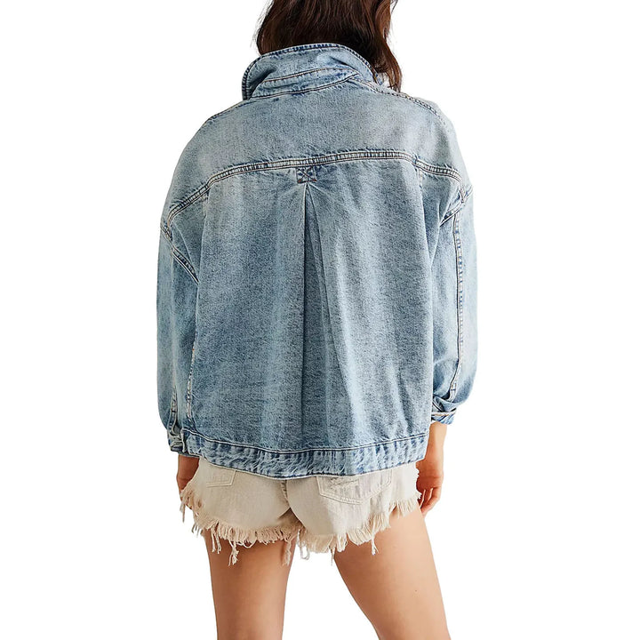 Brielle Washed Denim Jacket