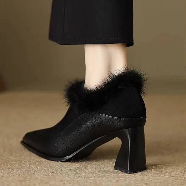 Faye Whisper Furry Boot