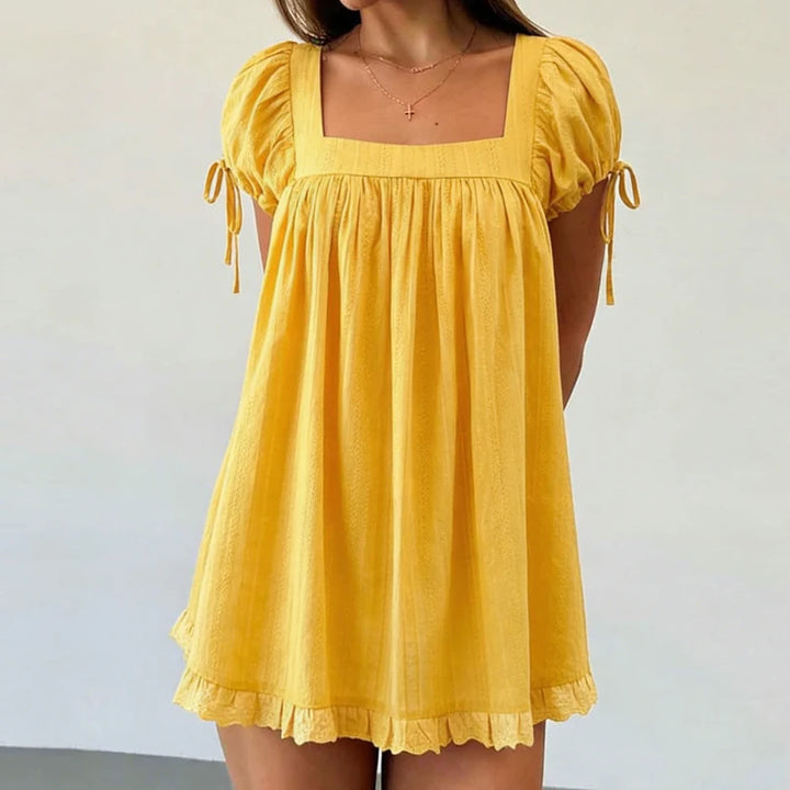 Viviana Square Neck Mini Dress