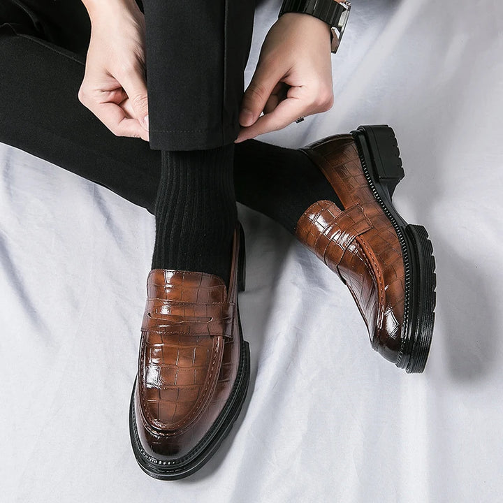Alden Leather Formal Loafers