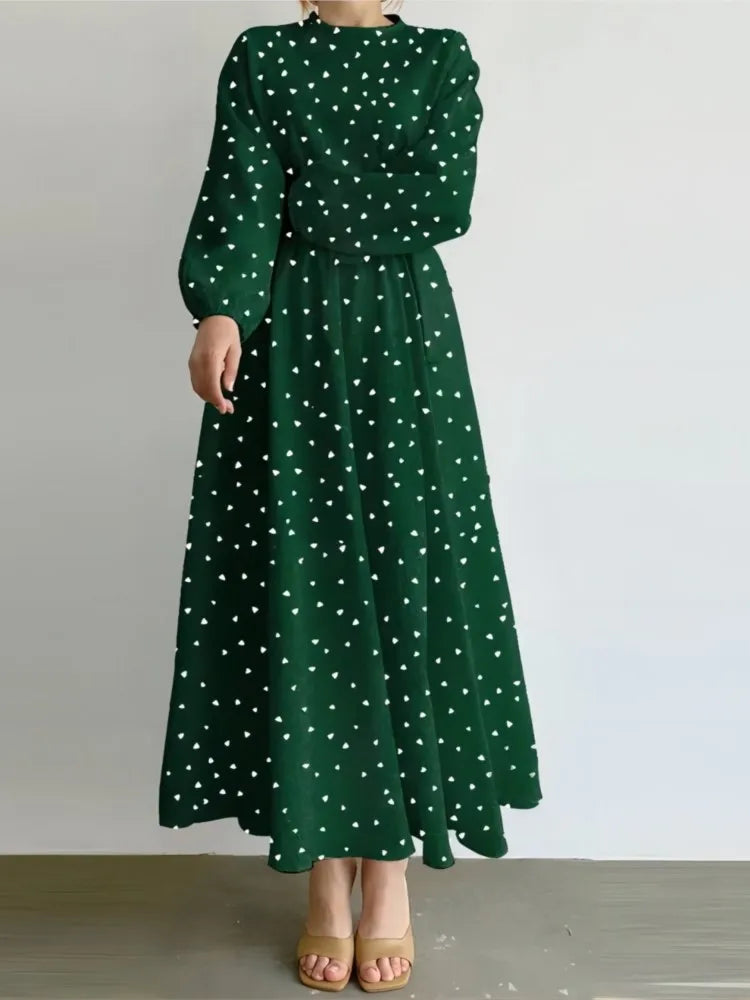 Kendall Polka Dot Maxi Dress