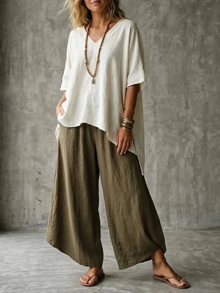 Noelle Linen Blend Co-Ord Set