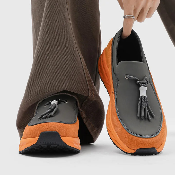 Jakob Leather Tassel Loafers