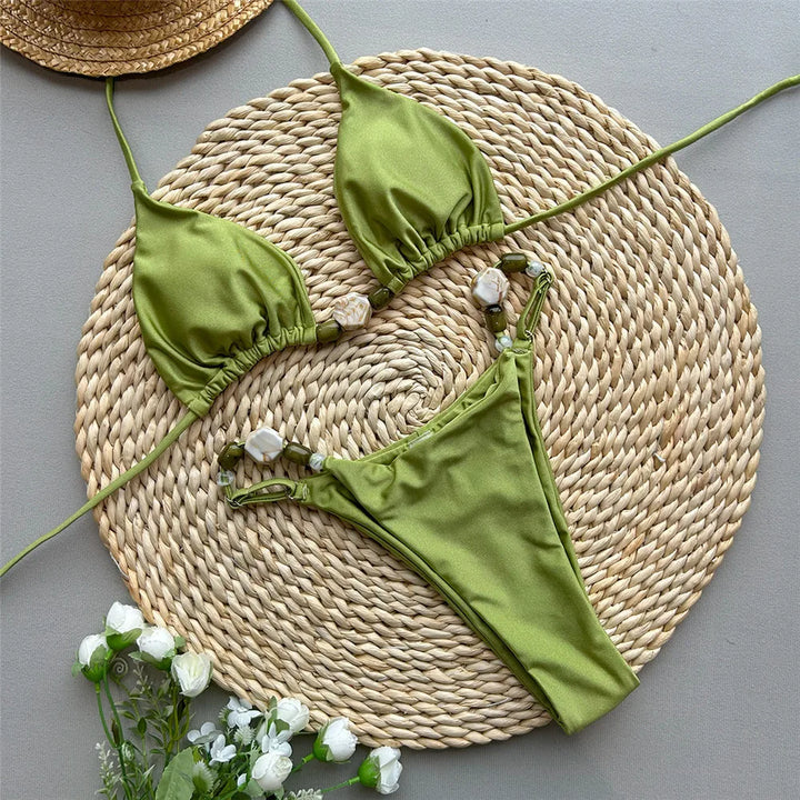 Vanessa Halter Bralette Bikini Set