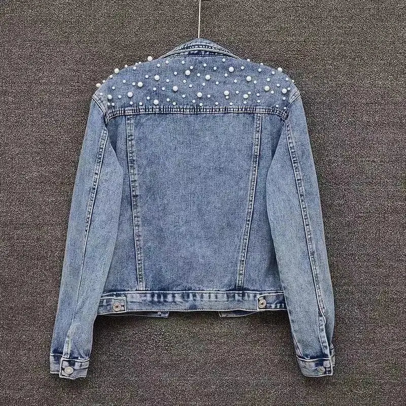 Briony Studded Denim Jacket