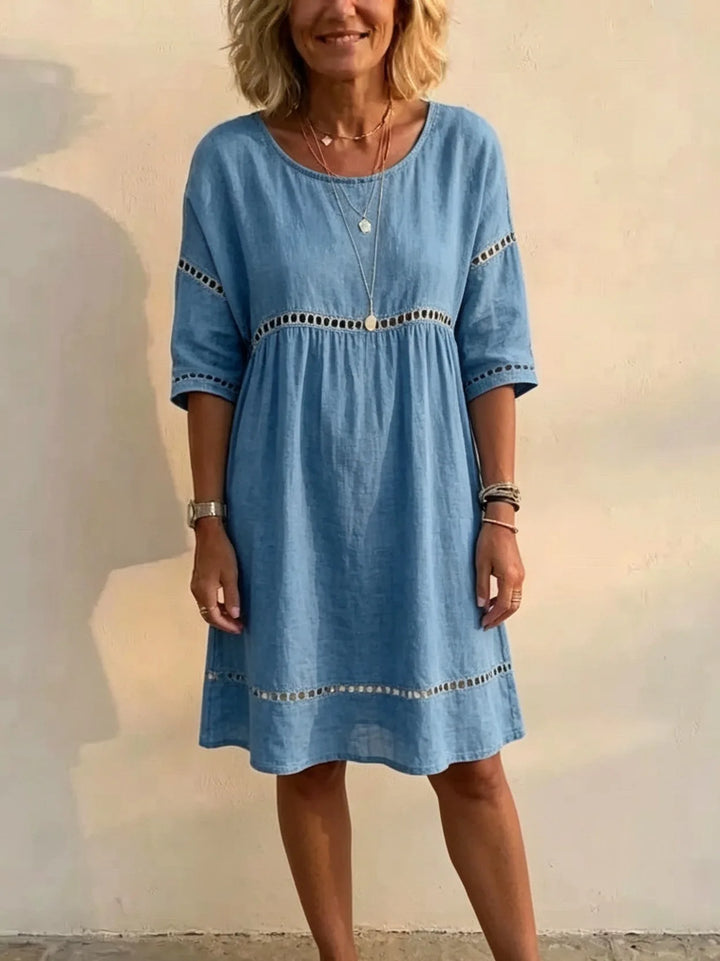 Phoebe Casual A Line Mini Dres