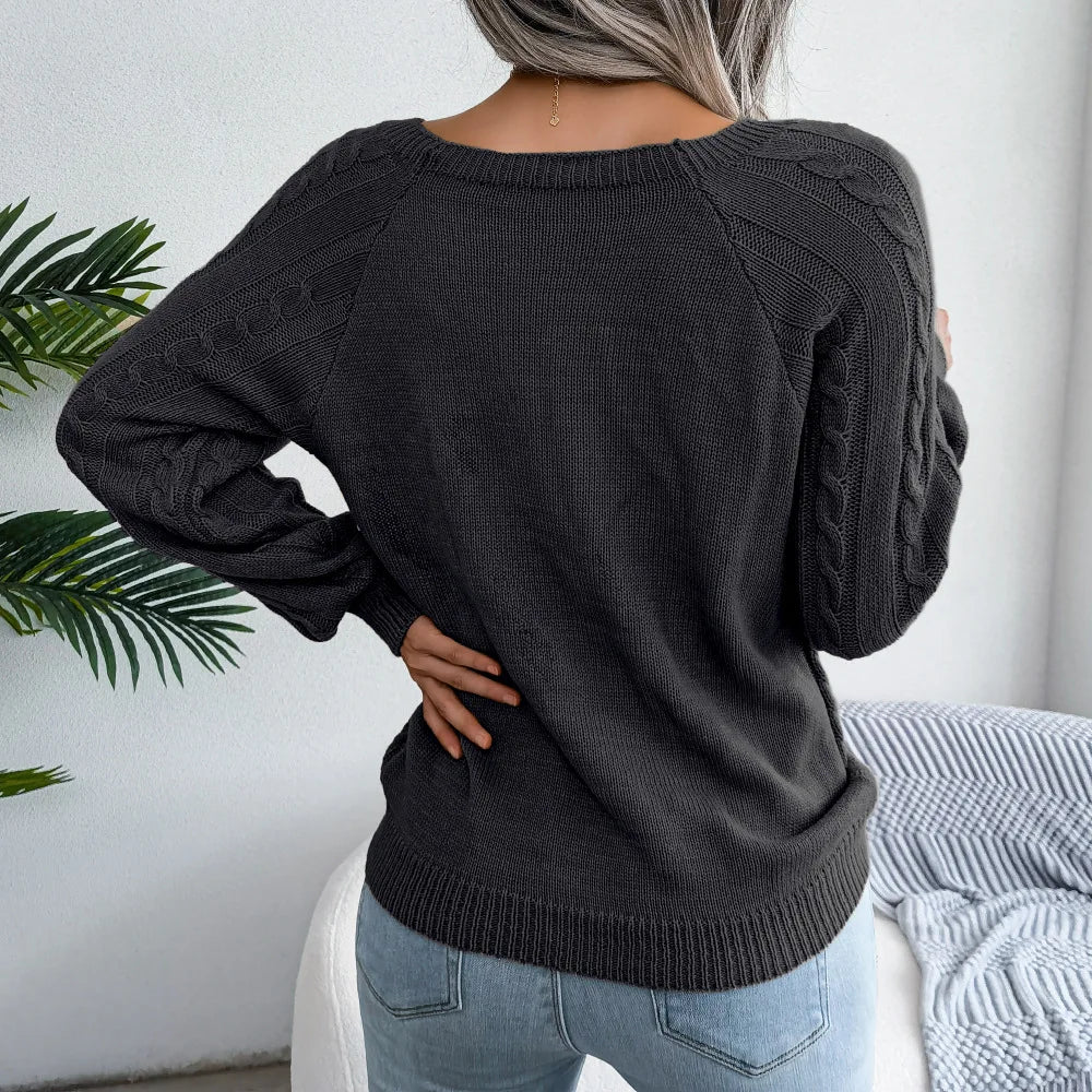 Briony Square Neck Sweater