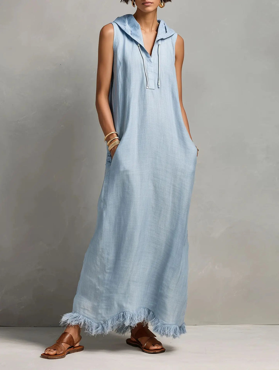 Luna Relaxed Bohemian Maxi Dress