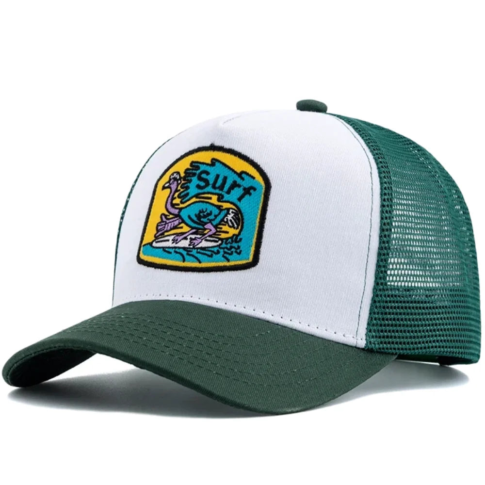 Mason Embroidered Trucker Cap