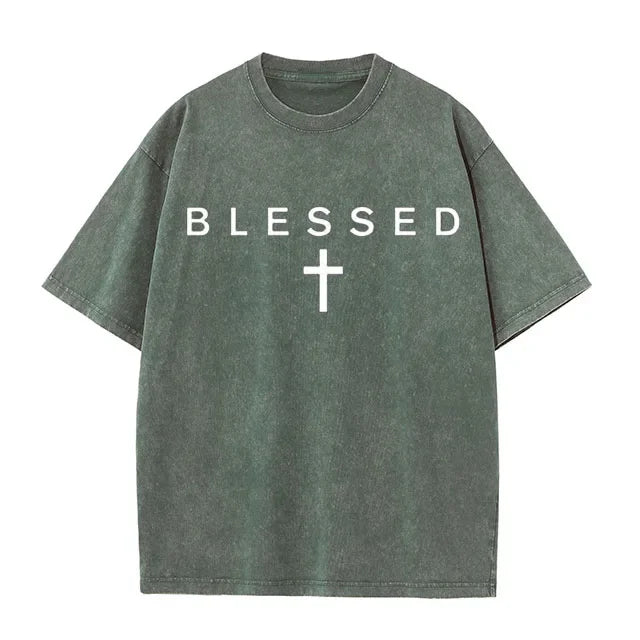 Colton Blessed Faith Graphic Cotton T Shirt