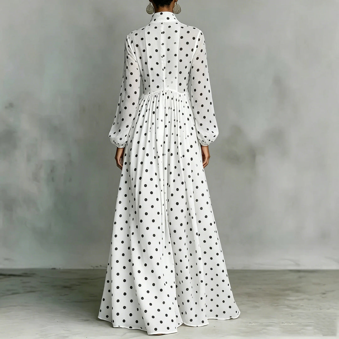 Margot Polka Dot Maxi Dress
