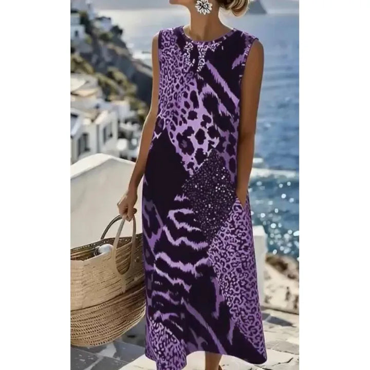 Alessia Relaxed A Line Maxi Dress