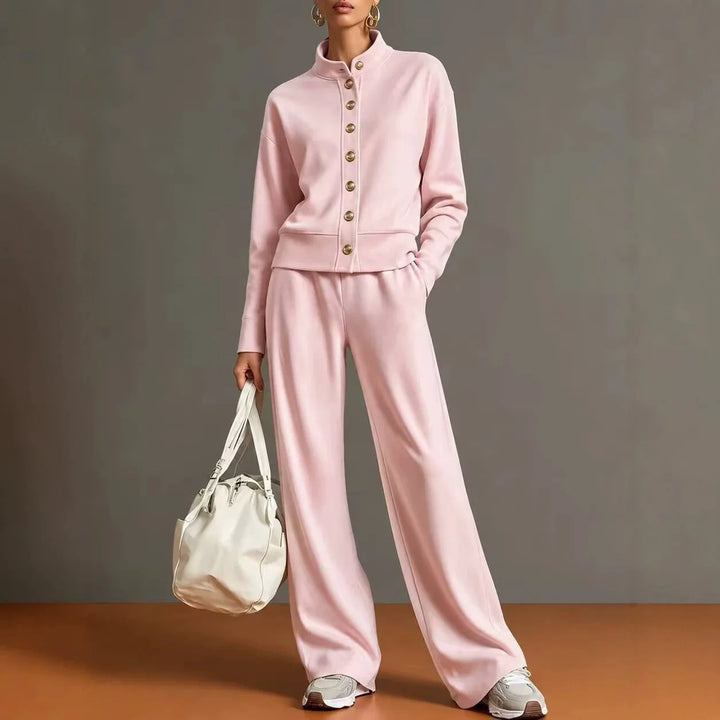 Bianca Button Front Pant Set