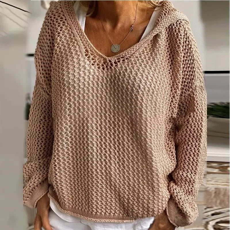 Aveline Lightweight V Neck Sweater
