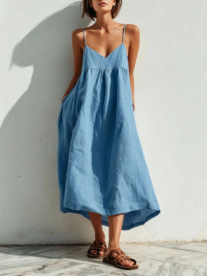 Isabel Pocket Summer Maxi Dress