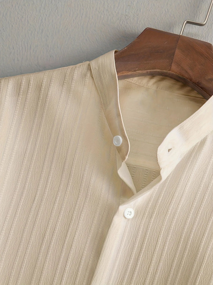 Beckett Comfortable Button Down Pants Set