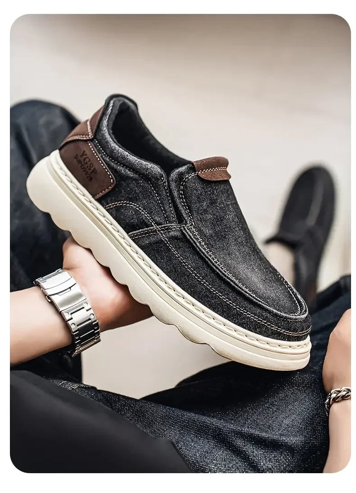 Bert Orthopedic Canvas Slip-On Loafers