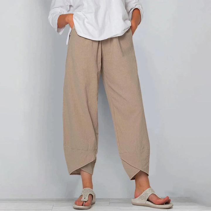 Georgina Barrel Leg Cropped Pants