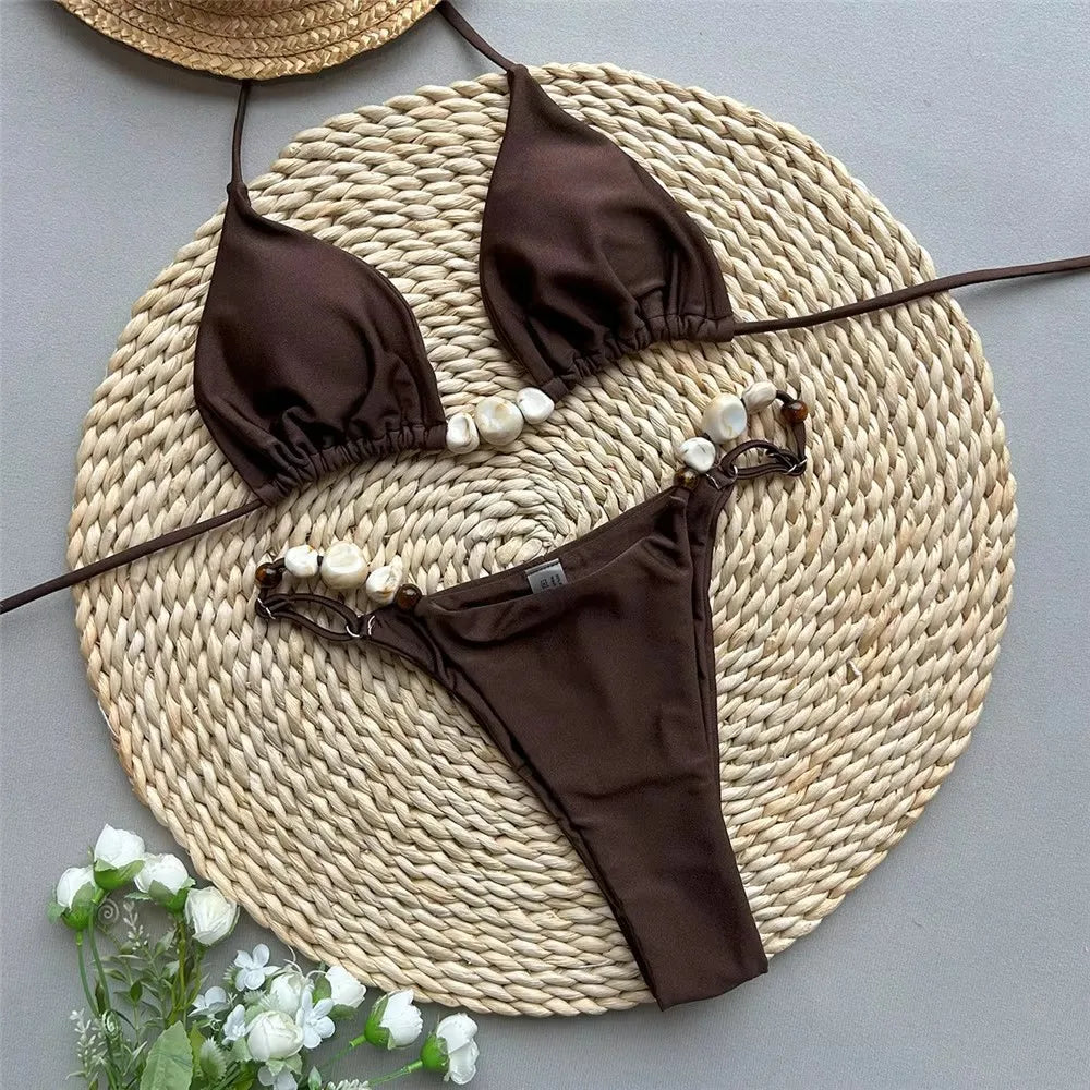 Vanessa Halter Bralette Bikini Set