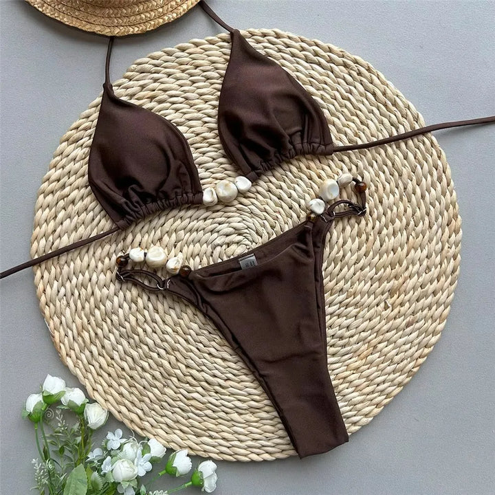 Vanessa Halter Bralette Bikini Set