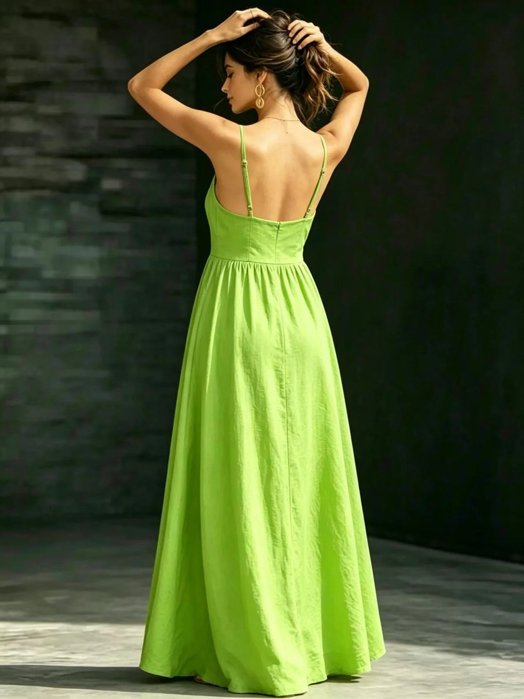 Isabelle Elegant Flowy Maxi Dress