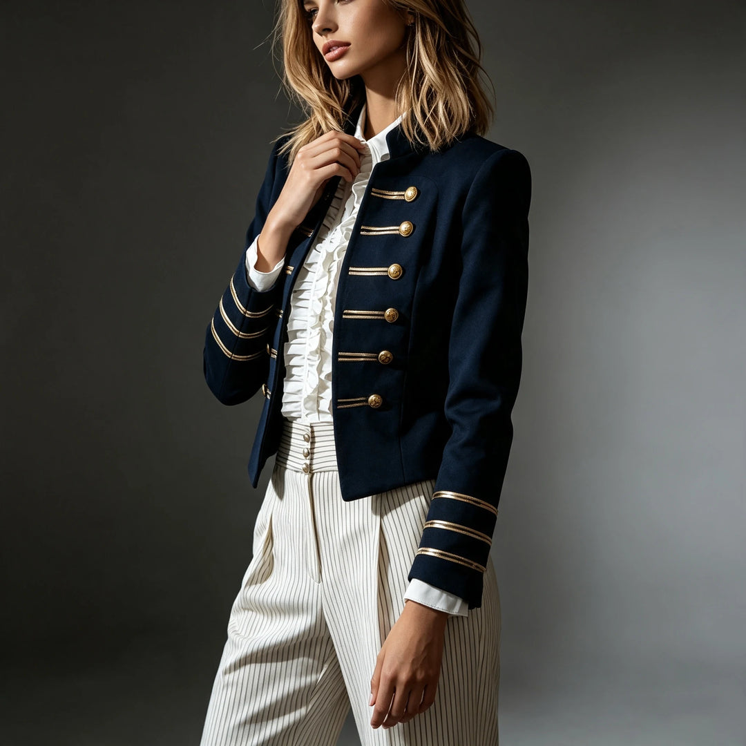 Camille Tailored Military Jacket.