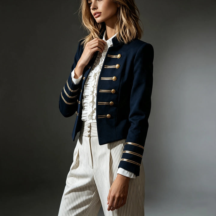 Camille Tailored Military Jacket.