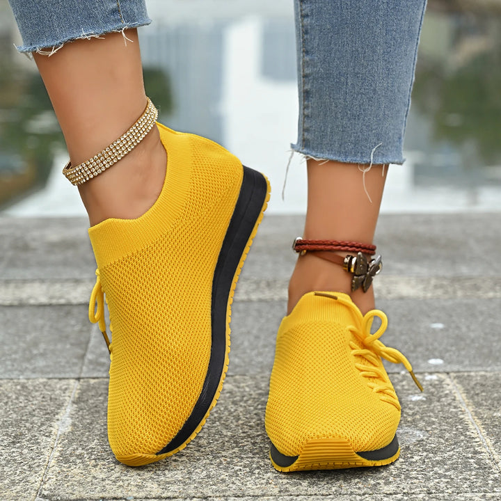 Mika Mesh Lace Up Sneakers