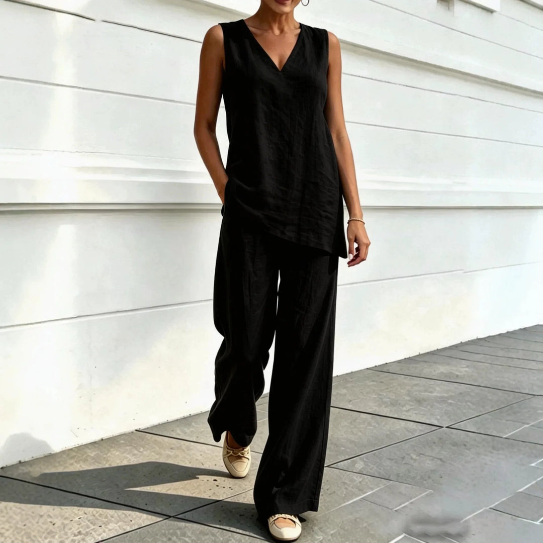 Elina Relaxed Fit Two Piece Set