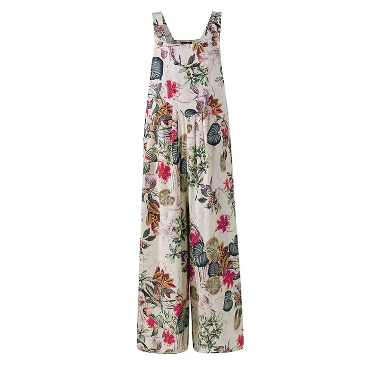 Caroline Floral Pocket Jumpsuit