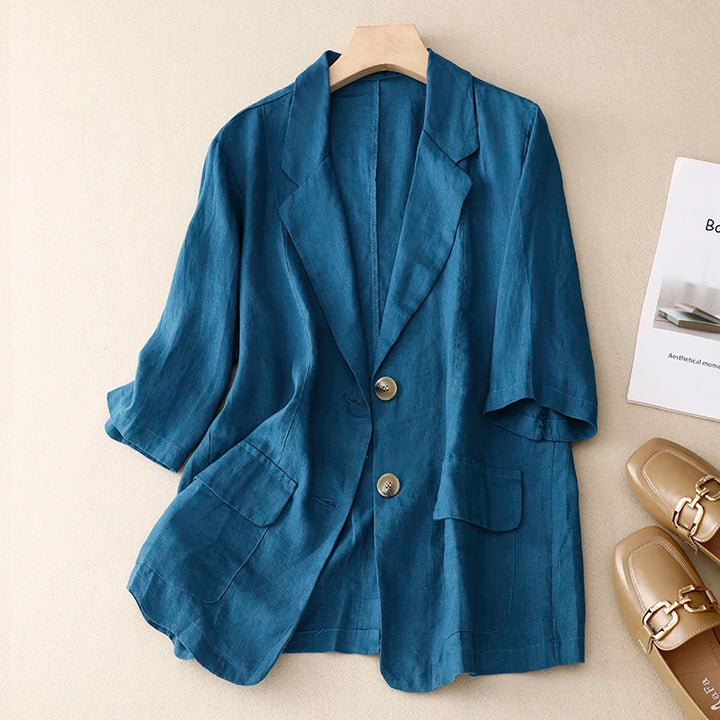 Hadley Linen Blend Blazer