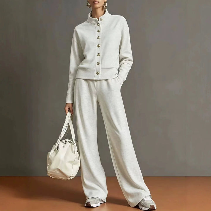 Bianca Button Front Pant Set