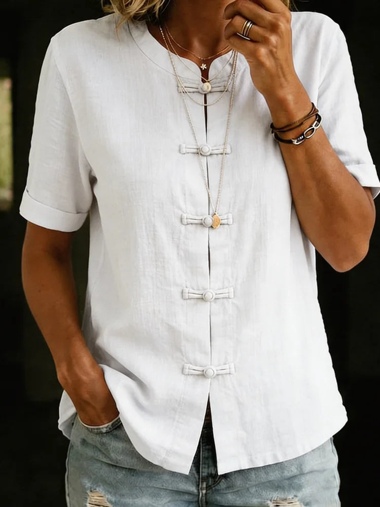 Josephine Short Sleeve Blouse