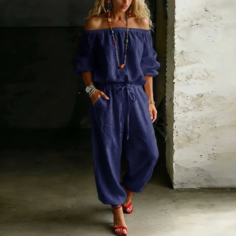 Shannon Off Shoulder Jumpsuit