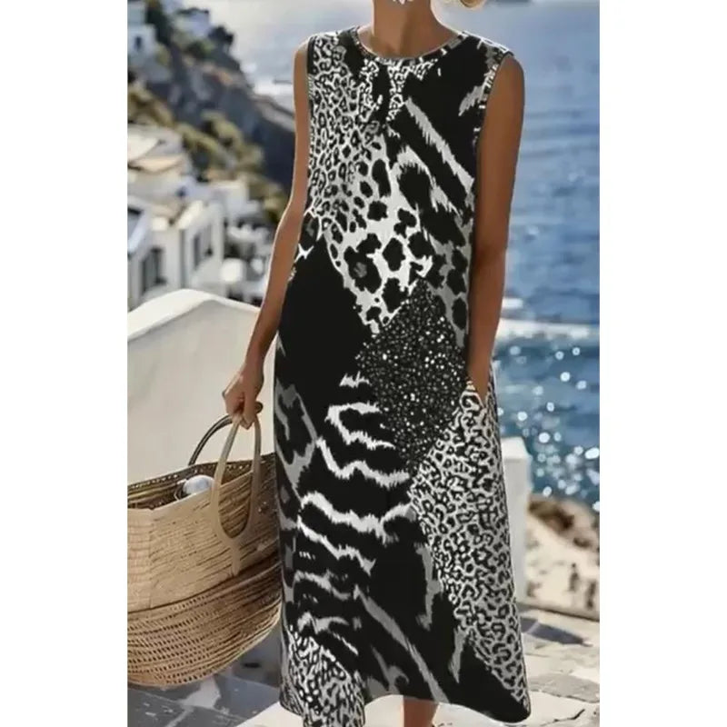 Alessia Relaxed A Line Maxi Dress