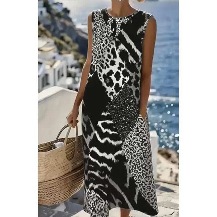 Alessia Relaxed A Line Maxi Dress