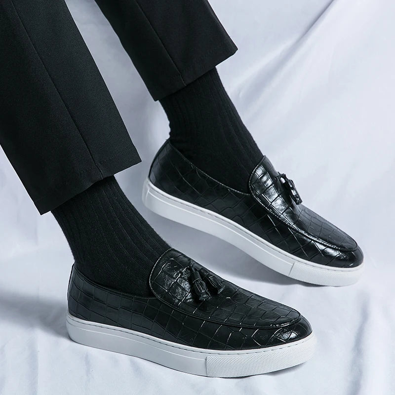 Grayson Orthopedic Tassel Loafers