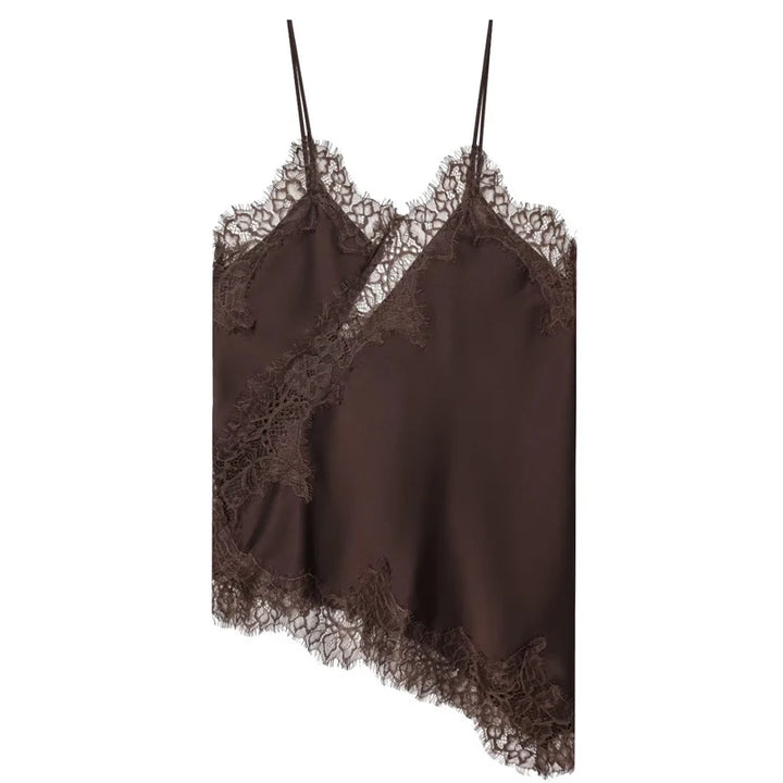 Noelle Lace Satin Camisole