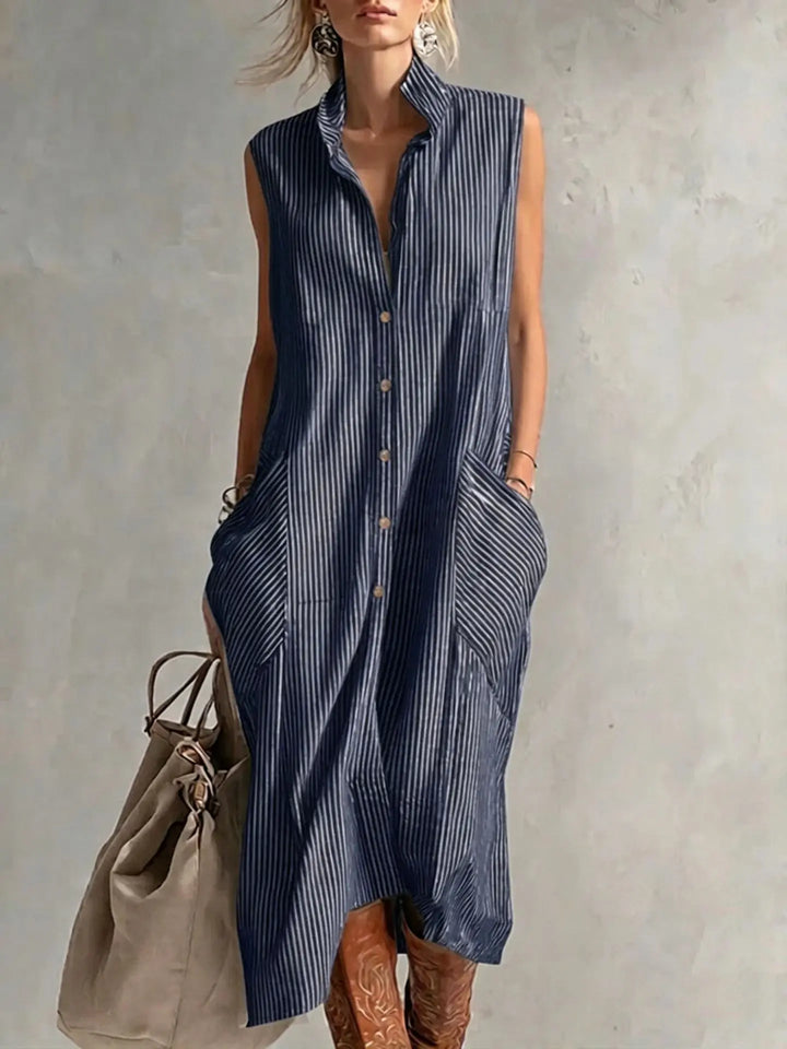 Hadley Button Front Mini Dress