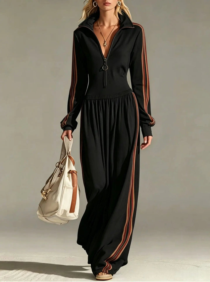 Aveline Activewear Stripe Jumpsuit