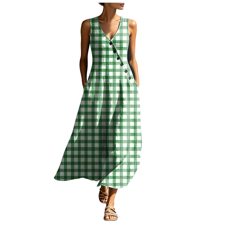 Maisie Sleeveless Beach Maxi Dress