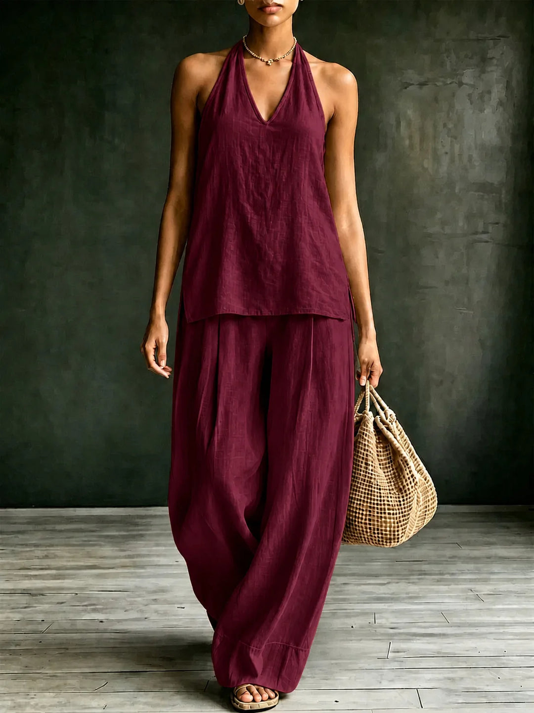 Cassidy Relaxed Wide Leg Jumpsuit
