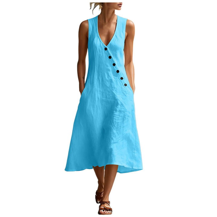 Liora Casual Boho Maxi Dress