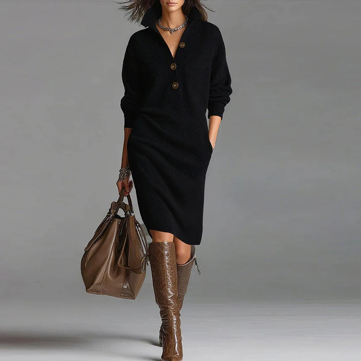 Adeline Knit Midi Dress