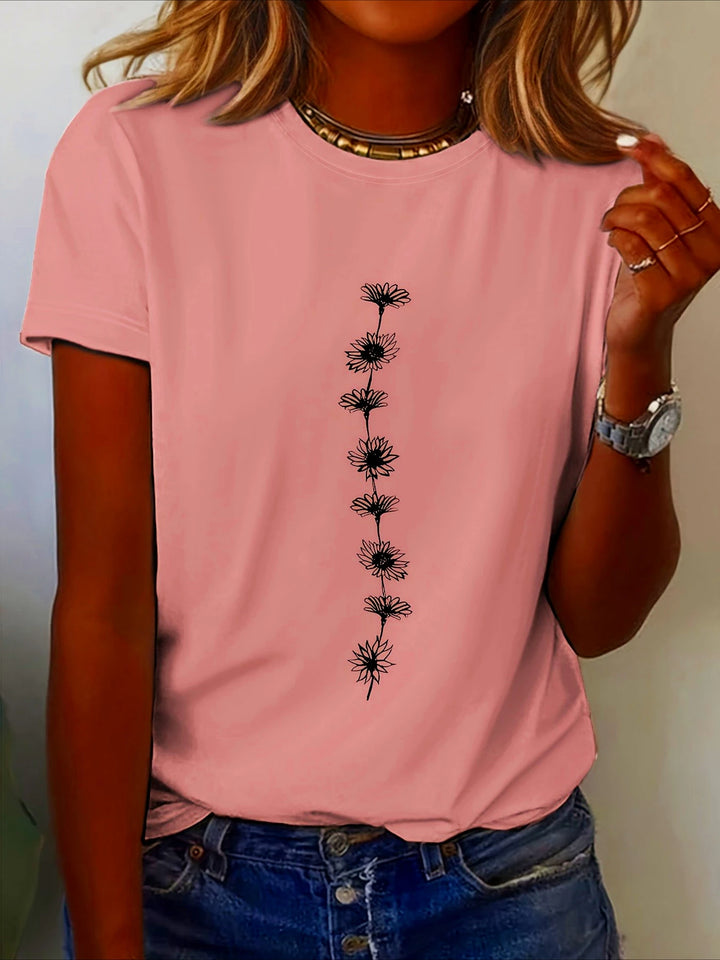 Kyra Sunflower Graphic Tee