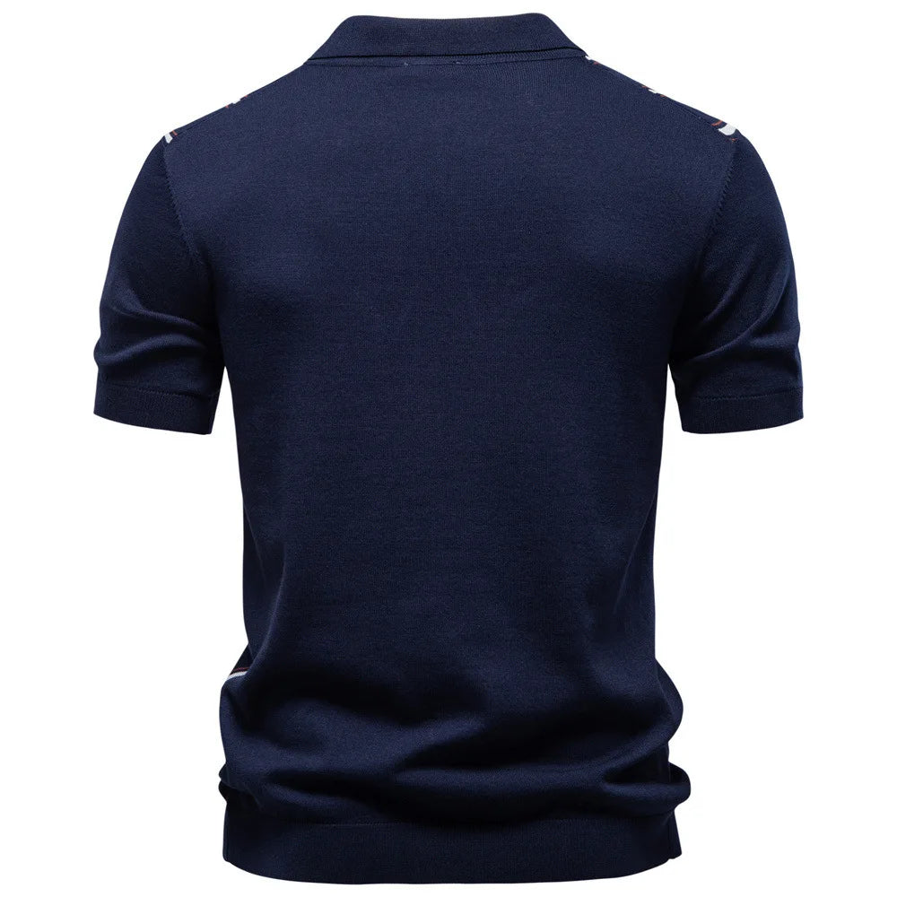 Alfie Breathable Knit Polo
